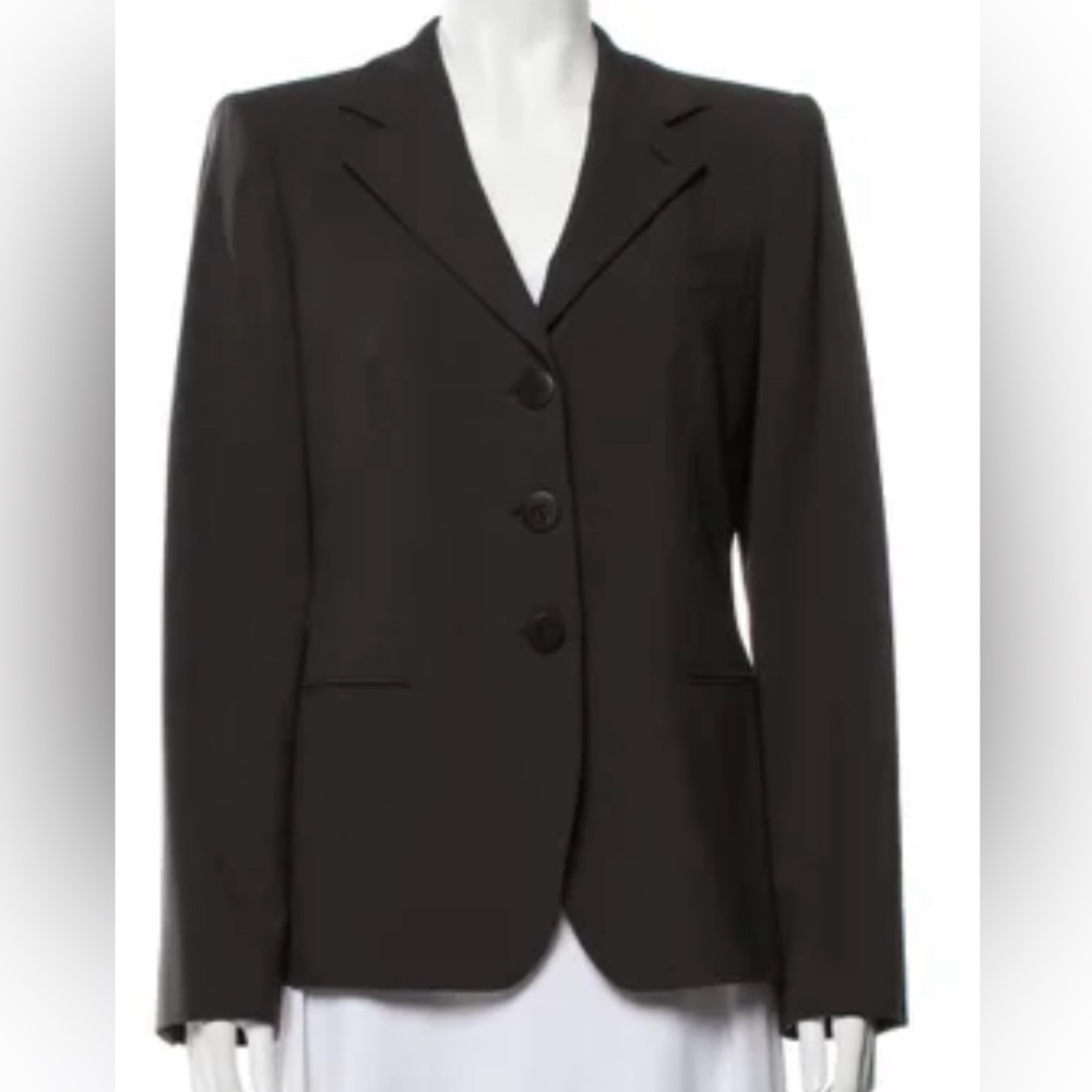 Black business jacket lightly worn